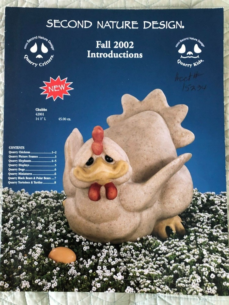 2002 FALL INTRODUCTIONS SECOND NATURE DESIGN CATALOG