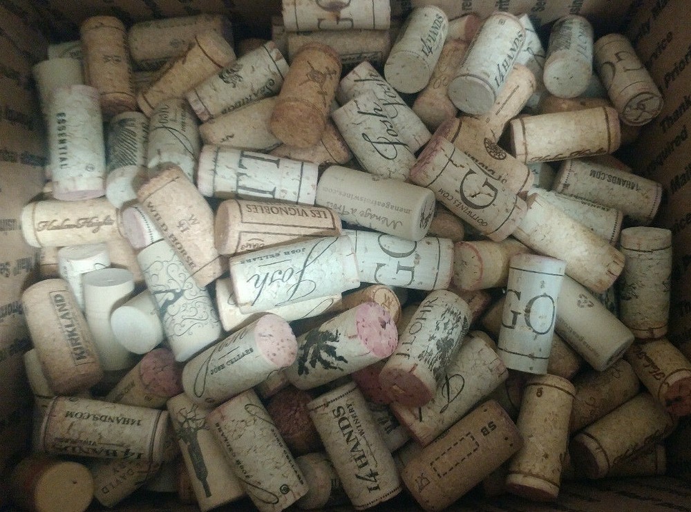 Lot of 150 Used Wine Corks Assorted Brands