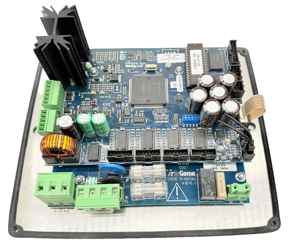 Gema Optistar CG06 / CT07 Front Panel Display + Logic Board v1.1 1000395