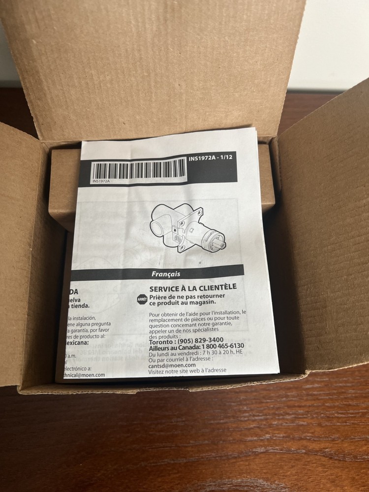 MOEN 3375 2-Function Transfer Shower Valve - 1/2 in. Rough-in CC Connection