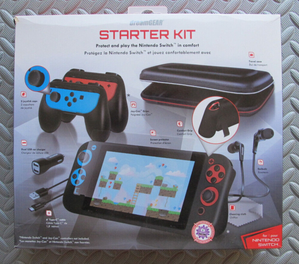 DreamGear DG-DGSW-6502 Nintendo Switch Starter Bundle