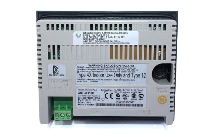 SCHNEIDER XBTGT1100 TOUCH PANEL