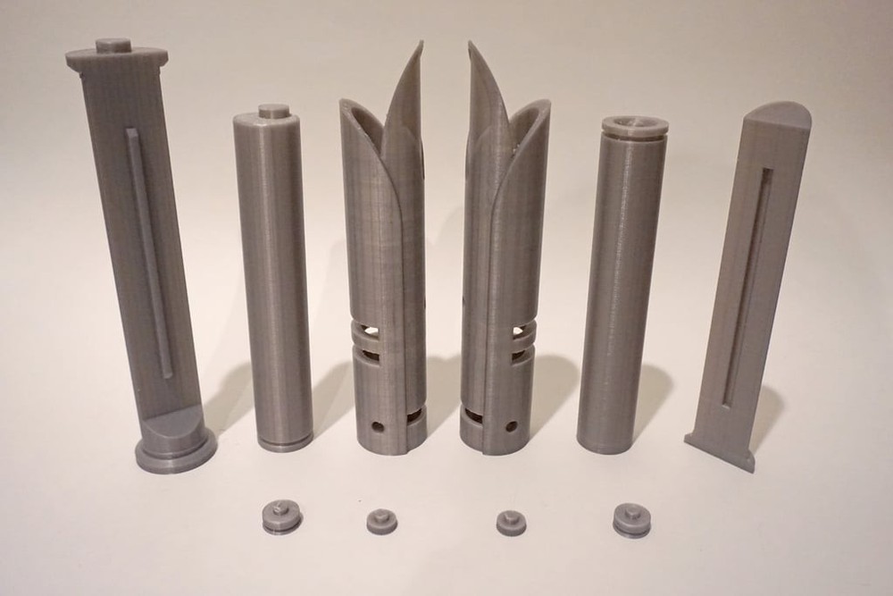 3D Printed Temple Guard DIY Saber Kit | Accurate 1:1 Scale