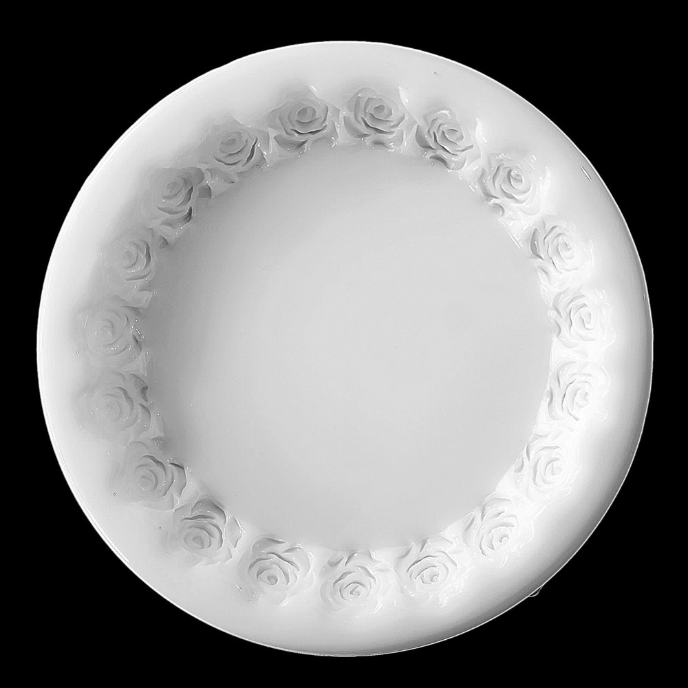 Small ROSE Edge Coaster Silicone Mold AU