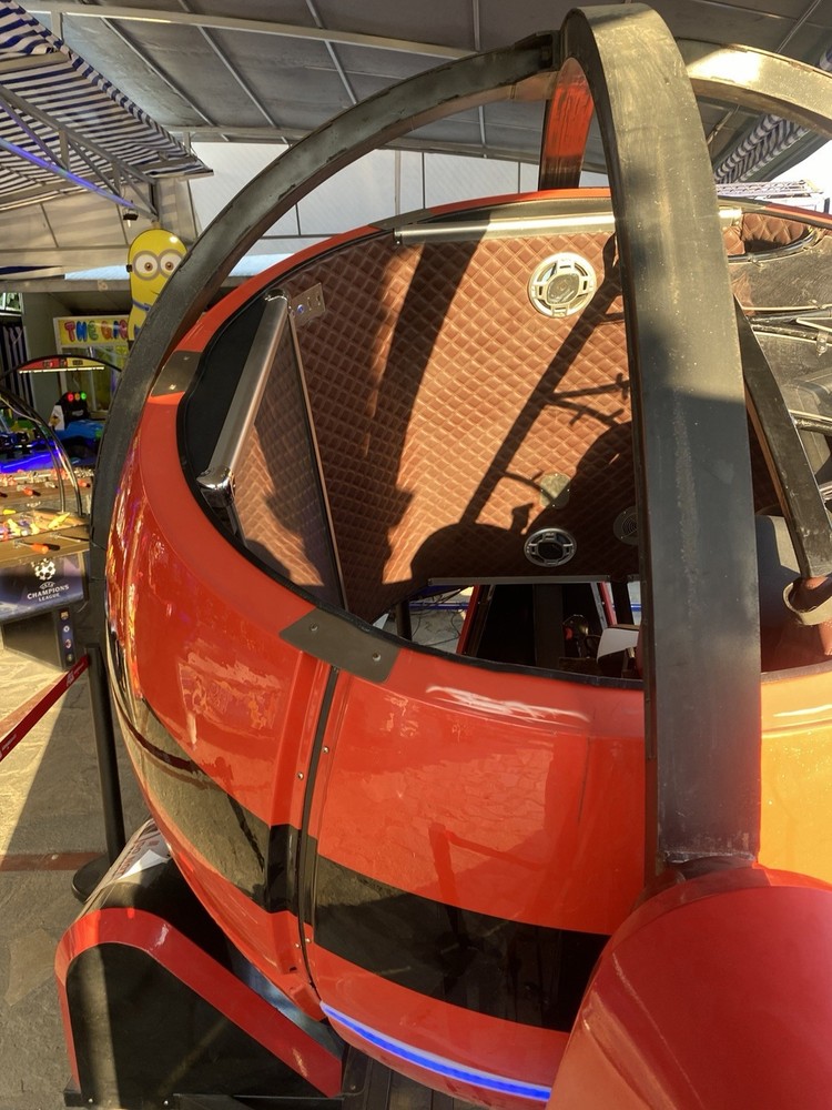 Space Time Shuttle simulator virtual reality arcade