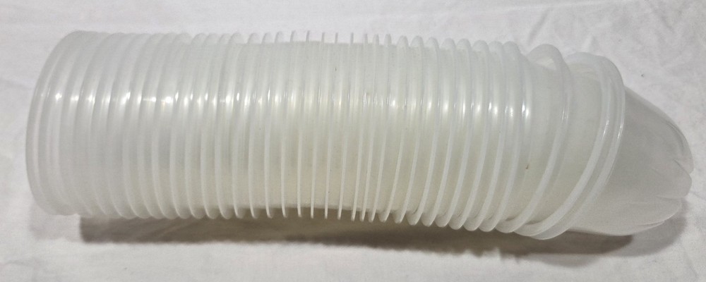 35 Empty 4oz. Plastic Fruit Cups Hobby Craft Sorting