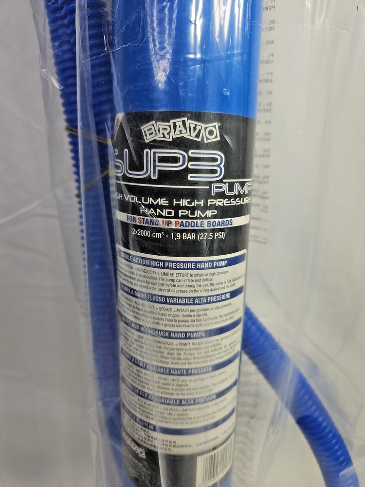 EC BRAVO Sup3 Hand Pump 2x2000cm 27.5 PSI