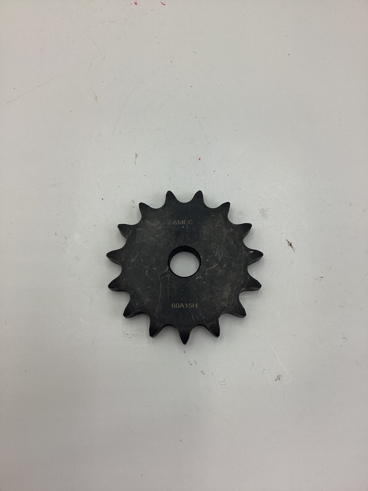 Amec A-Plate Sprocket 60A15H, 15 Teeth, Black