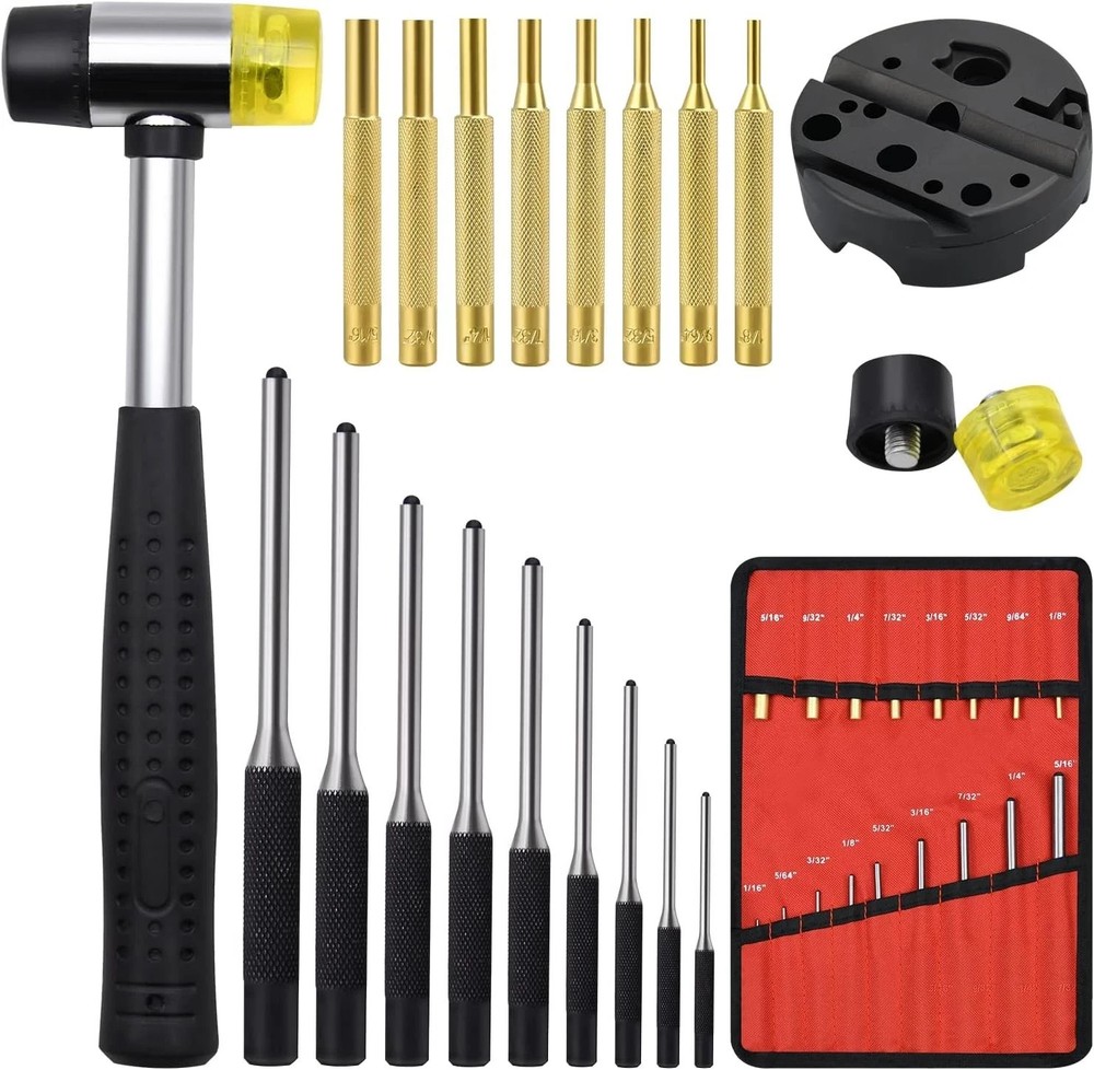 Punch Set 22pcs Gunsmithing Punch Removing Repair Tools Including Universal
