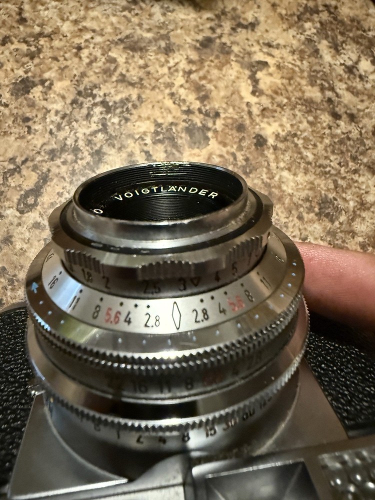 Voightlander Vitomatic II 35mm Rangefinder Camera
