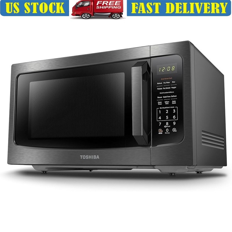 1200W Countertop Microwave W/ Sensor Menu Auto Defrost Position Memory Turntable
