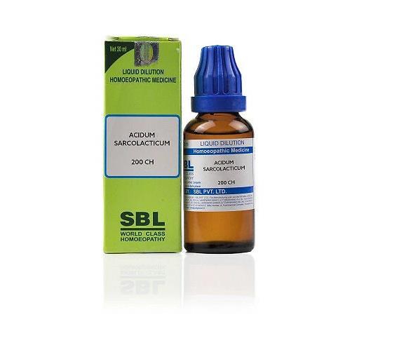 SBL  Homeopathy Acidum Sarcolacticum 200 CH (30ml)