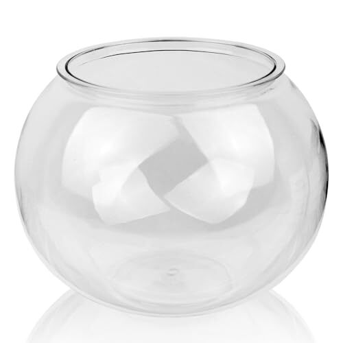 3 Gallon Plastic Fish Bowl Aquarium Fish Tank 11.5L