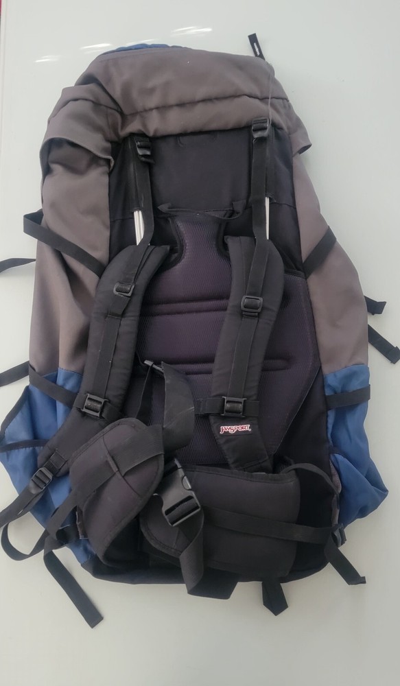 Jansport Big Bear Backpack 78L. Blue/ Gray