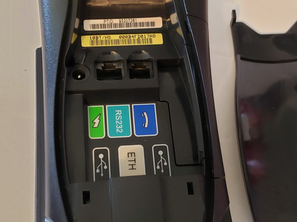 Verifone Credit Card Machine Terminal Reader Model VX520 Silver