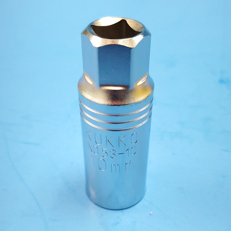 Kukko Germany 53-10 Manifold Stud Remover 10mm with 3 Roller Design