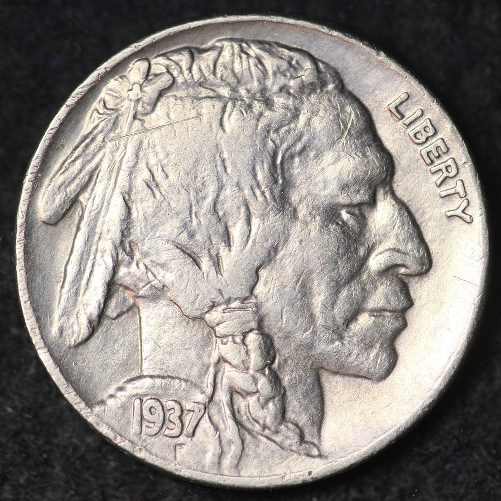 1937 Buffalo Nickel CHOICE FREE SHIPPING E236 TF