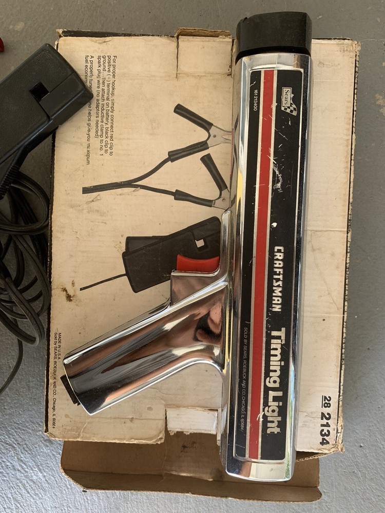 Vintage Sears Craftsman Inductive Timing Light Model 161.2134