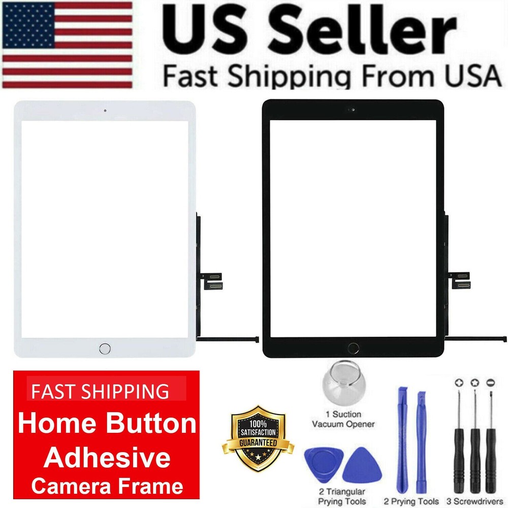 Touch Screen Glass Digitizer Replacement for iPad 7 & 8  7th Gen 2019 10.2" LOT