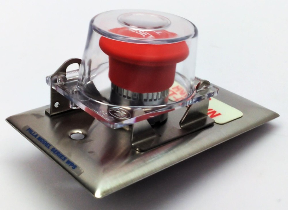 Plant Emergency Station Maintenance HVAC Shut-Down Push Pull Button Switch