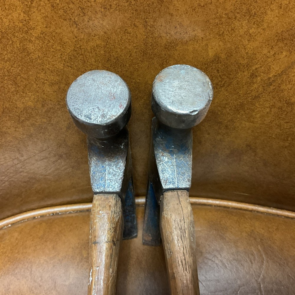 2 Vintage ARTISAN CLAW HAMMERS.