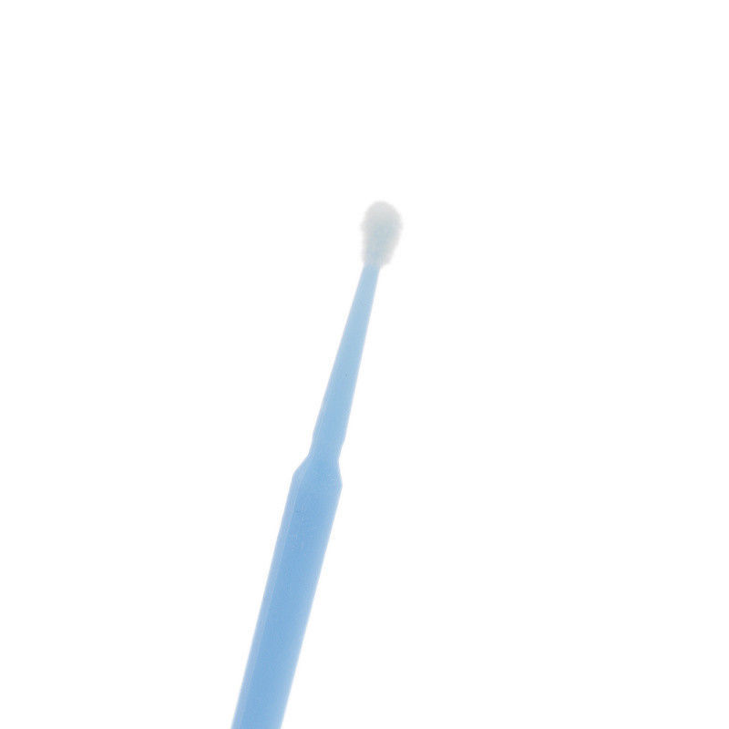 200 Pcs Dental Micro Brush Lash Tools Regular Stick Tip Applicator Blue 2.5mm