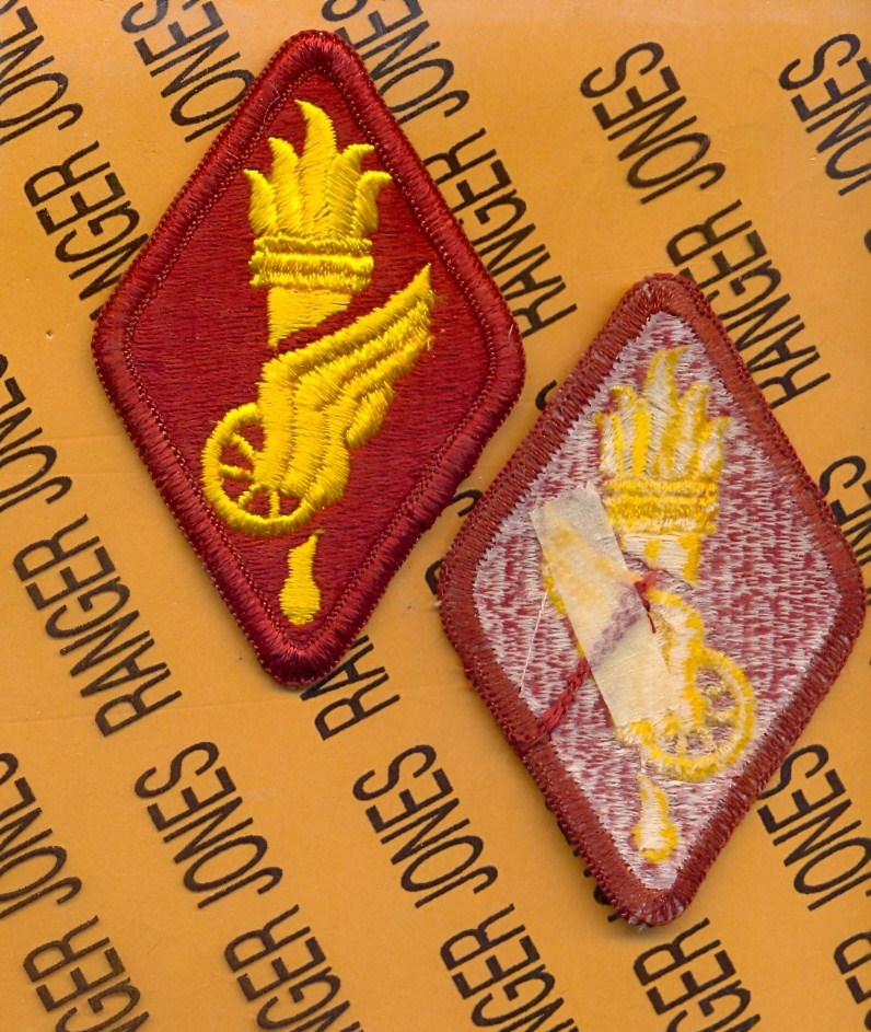 US ARMY TRANSPORTATION Center & School Student & Cadre 3" patch m/e