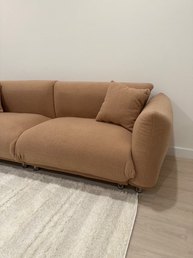 Wool Upholstered Couch 87”