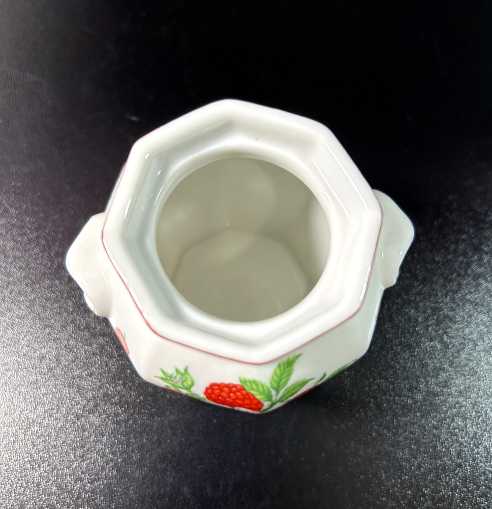 Lenox Vintage Jam Jar - Raspberry, no lid, 3 inch