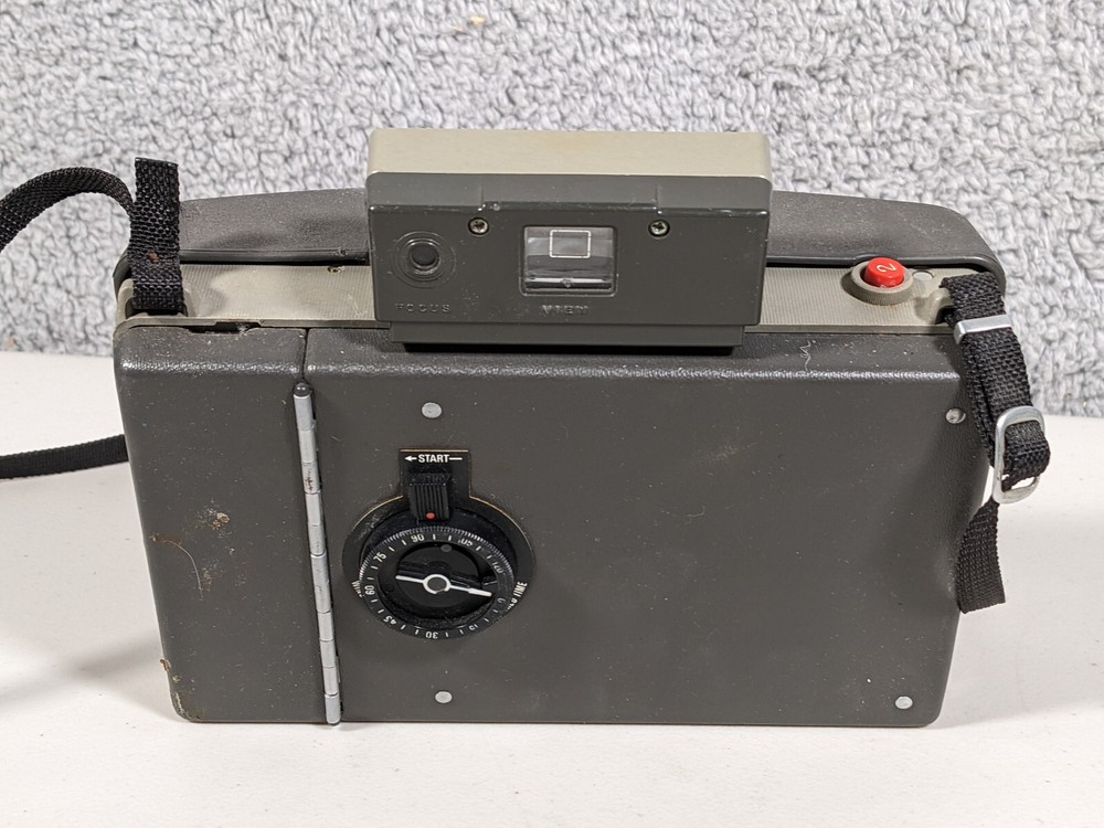 Polaroid Automatic 330 Land Camera Shell Case & Strap