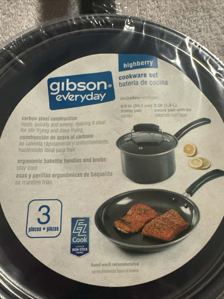 Gibson Everyday Cookware Set Pots