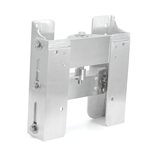 4" Adjustable Jack Plate Manual Transom Set Back Jack Plate for Maximum 225hp