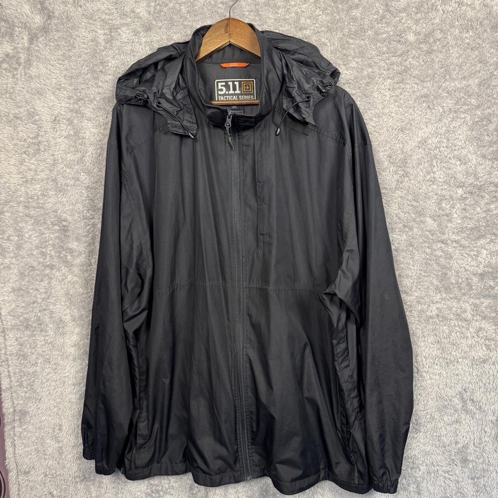 5.11 Tactical Mens Sz XXL Packable Operator Jacket Black