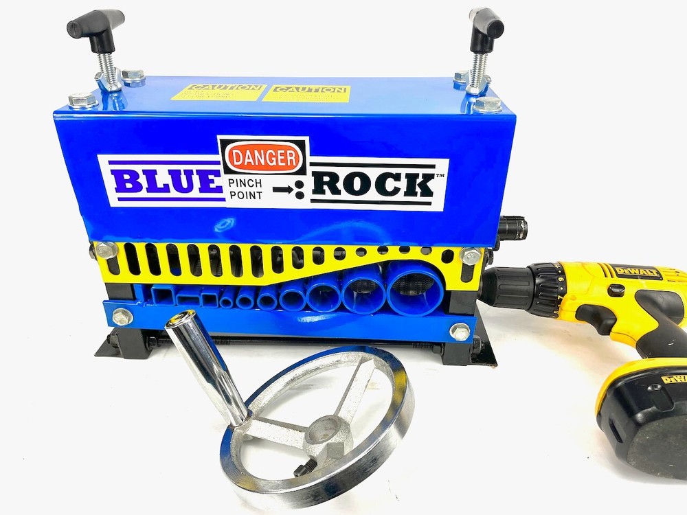 BLUEROCK ® MWS-808D Drill Powered Wire Stripping Machine Copper Stripper