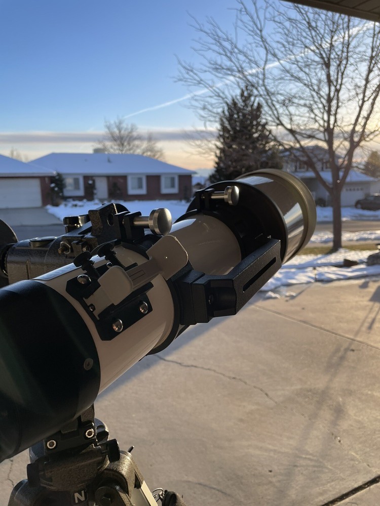 Easy to Use Solar Finder Scope for Telescopes