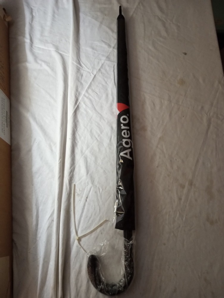 AGERO Black Large 42" Umbrella *handle flaw