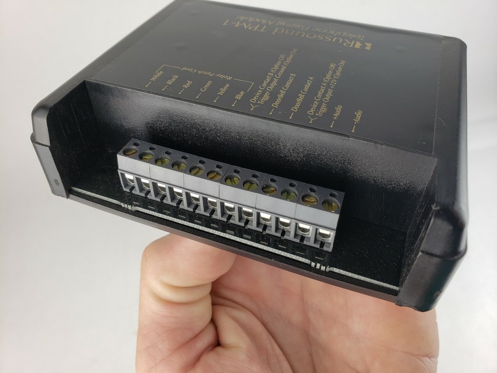 Russound TPM-1 Telephone Paging Module System - DTI-1 PR-4Z CP-4.6. Interface