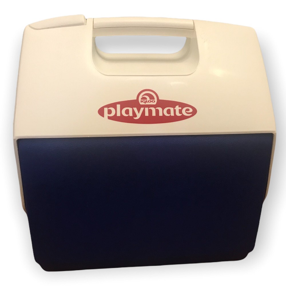 Igloo 16-Quart Playmate Elite Blue & White  Cooler GREAT SHAPE