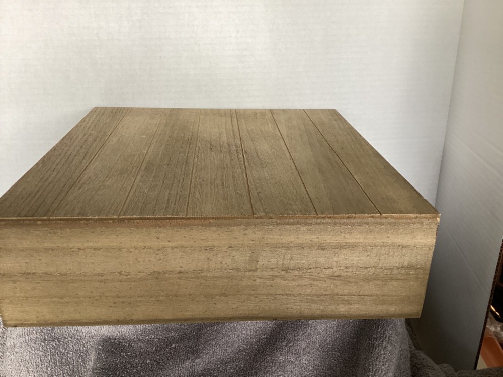 Wedding Cake Stands Risers - Square Rustic Wood Cake Stand - Versatile Cake