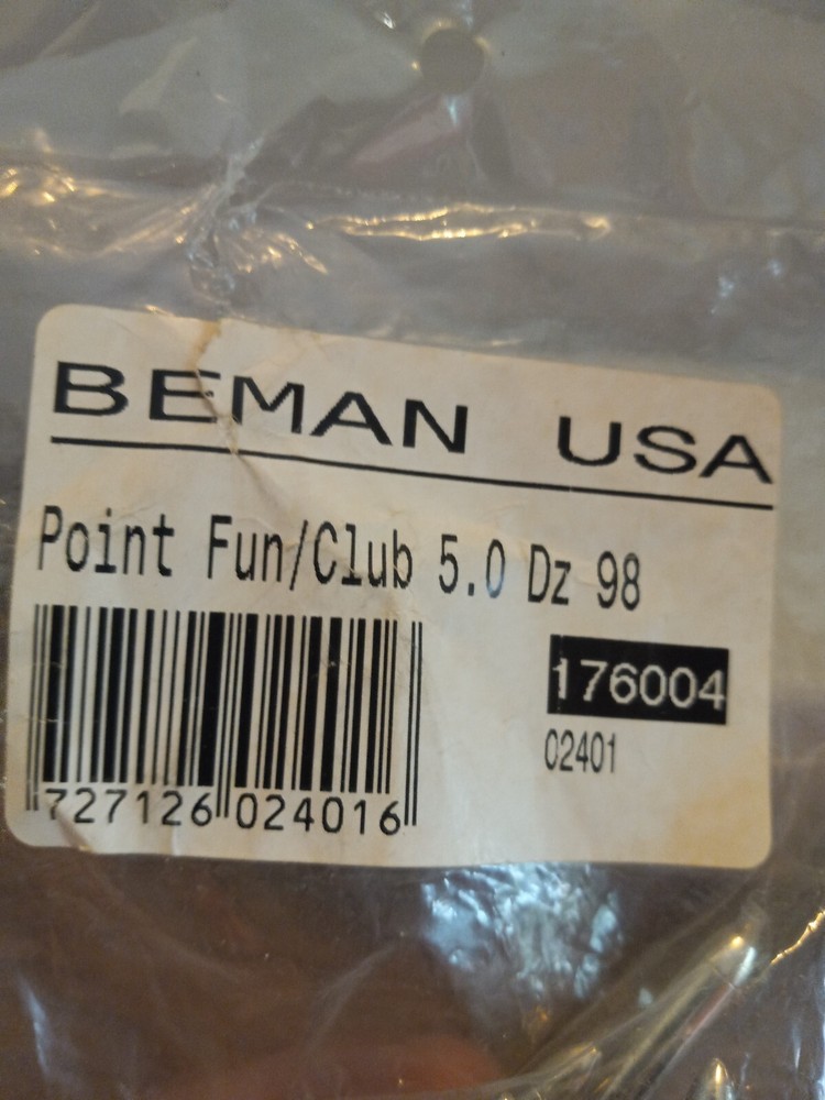 Beman Archery Points 5.0 Fun/Club 1 Dozen