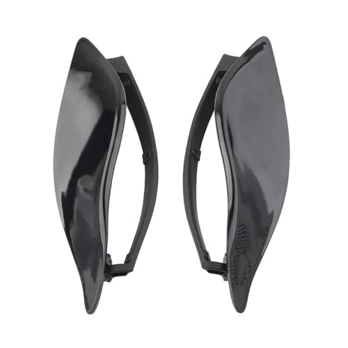 Fairing Air Deflectors Side Wing Windshield Adjustable Wind Deflectors Black