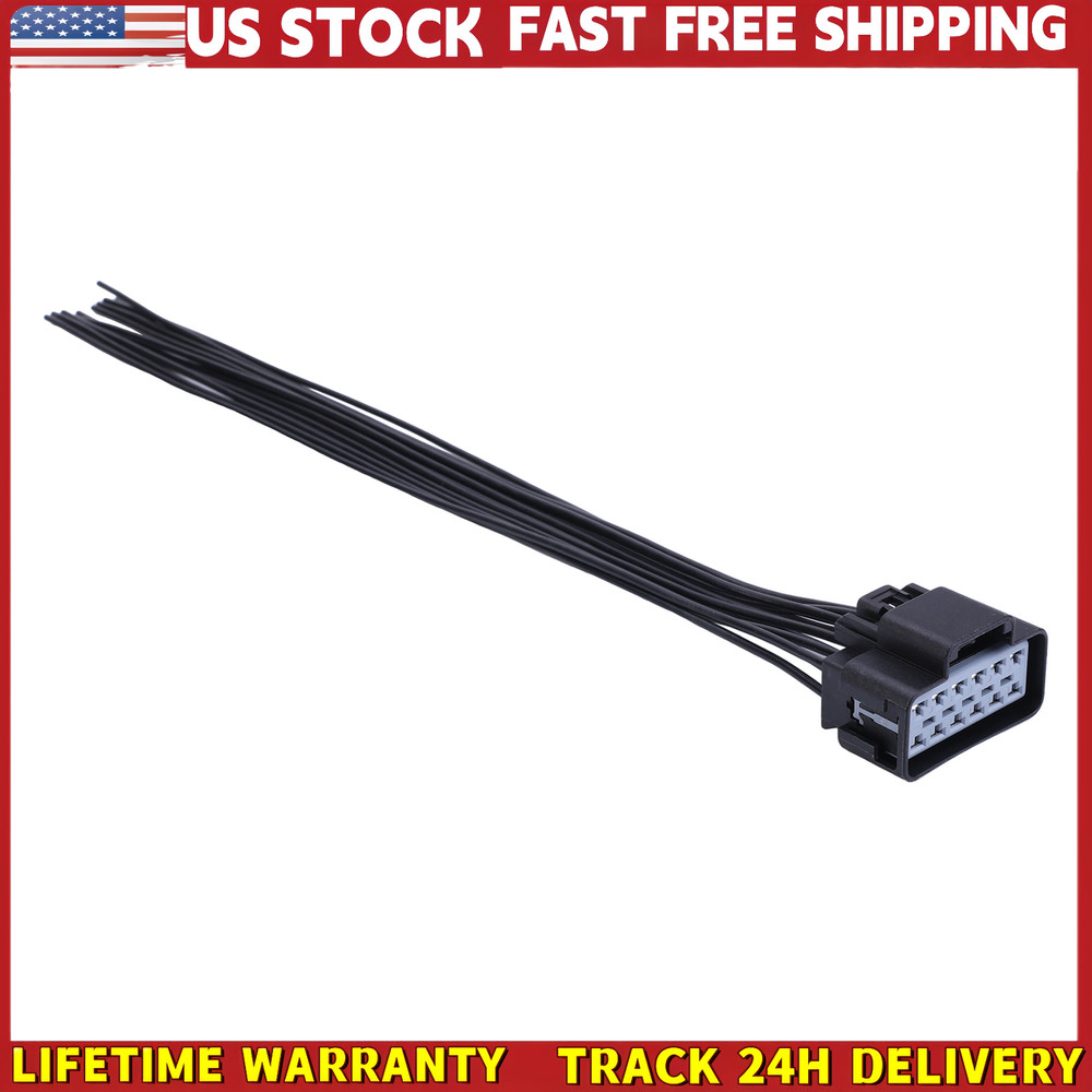 FOR WPT928 Heated Seat Module Element Connector Wire Harness 12 Leads