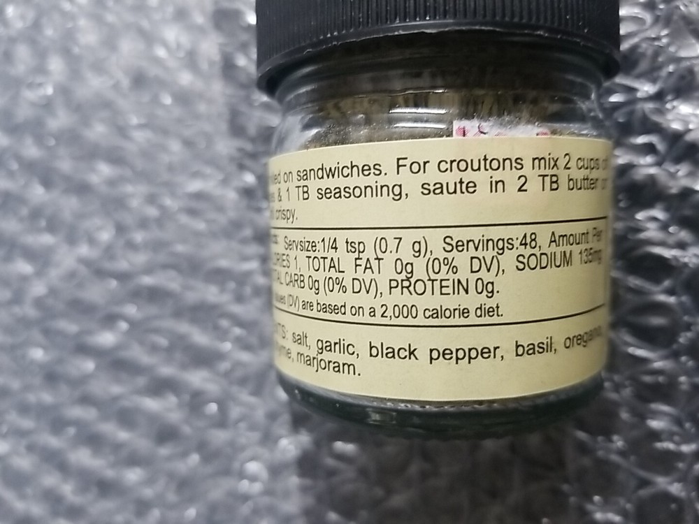 Penzeys Sandwich Sprinkle 1.2oz