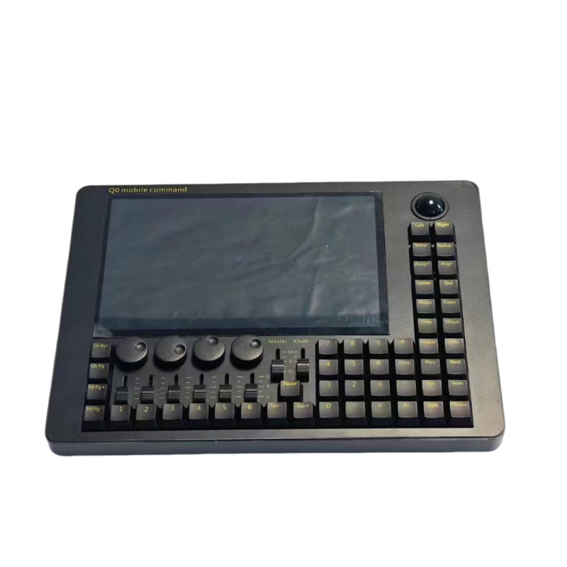 new midi dmx lighting controller Q0 mobil command console+display+bag US