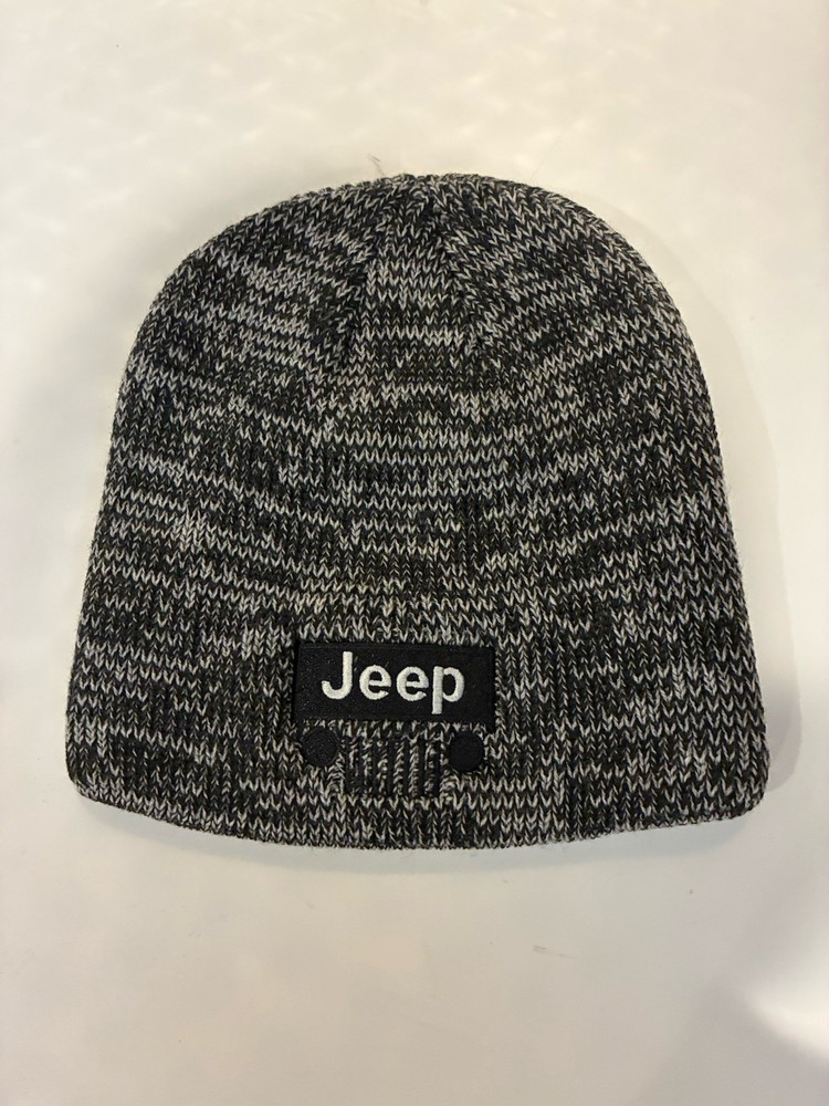 JEEP BEANIE CAP/HAT GRAY
