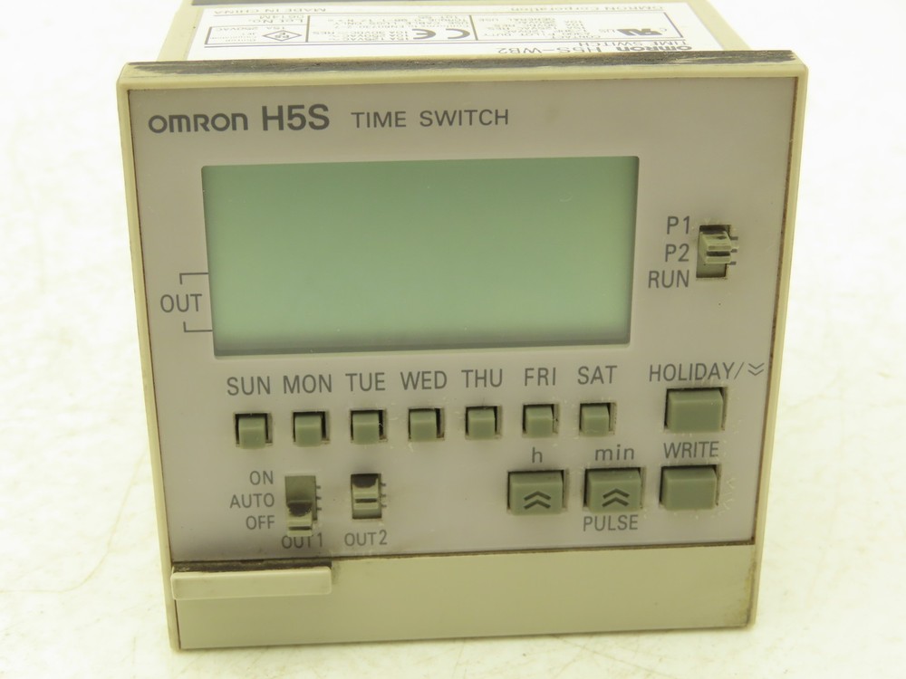 Omron H5S-WB2 Digital Time Switch PLC Timer 4 Circuit