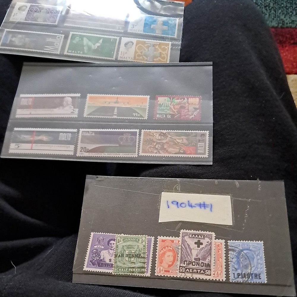 GB UK EX COLONIES , MALTA ETC ,
