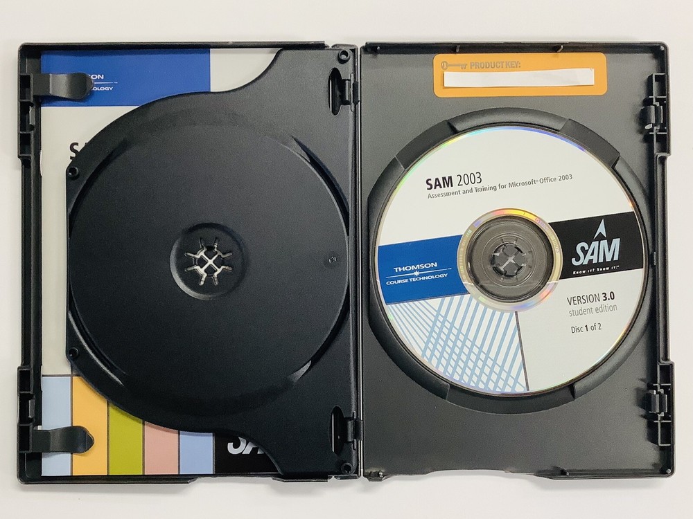 SAM 2003 Assessment & Training Version 3.0 Student edition (PC CD-ROM) w/Key VG