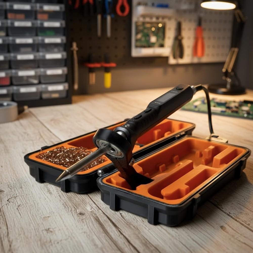 Rugged Protective Case for TS100 / TS101 Soldering Iron - Pre-Assembled Durab...