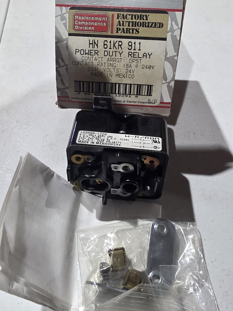 FACTORY AUTHORIZED HN61KR911 POWER DUTY RELAY